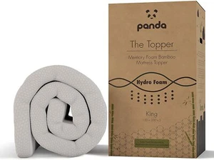 Panda Memory Foam Bamboo Cubrecolchones Tamaño King 200 x 150 x5cm ENVÍO GRATIS - Imagen 1 de 4