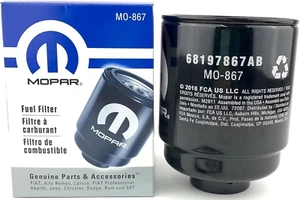 Genuine Mopar Fuel/Water Separator Filter 68197867AB M0-867 - Picture 1 of 1