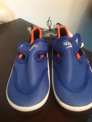 Speedo Surfwalker Water Shoes Kids Sz M 7-8 - Imagem 1 de 4
