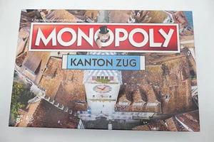 Monopoly - Kanton Zug / Hasbro / Brettspiel / vollständig / Rarität - Bild 1 von 7
