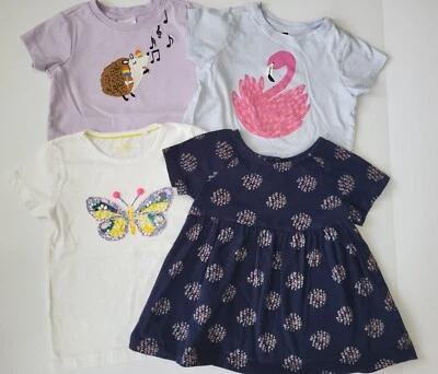 Girls Hanna Andersson Mini Boden Tea Short Sleeve Shirt Lot size 6-7 (120) - Image 1 of 4