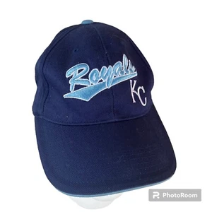 Cappello Kansas City Royals MLB Strapback Blu Regolabile Cappello Papà - Foto 1 di 10