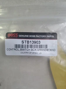 Boss, Control, Switch Box, Grandstand STB13903 - Picture 1 of 5