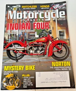 2015 Motorcycle Classics Magazine, 1937 Indian Sport Four, 1986 Honda VFR750F - Picture 1 of 2