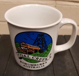 Australia Coal Creek Korumburra White Coffee Mug - Picture 1 of 8
