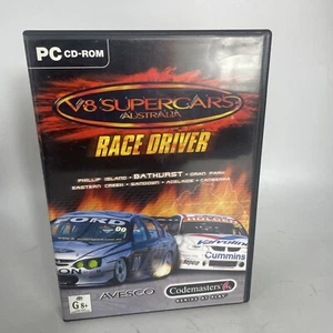 V8 Supercars Race Driver Australia PC Game CD-ROM Codemasters Avesco 2 Discs - Picture 1 of 4