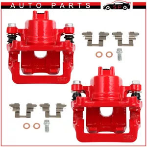 2X Rear Brake Calipers Pair Kit Fits 2001 2002 2003 2004 2005 2006 Acura MDX - Picture 1 of 7