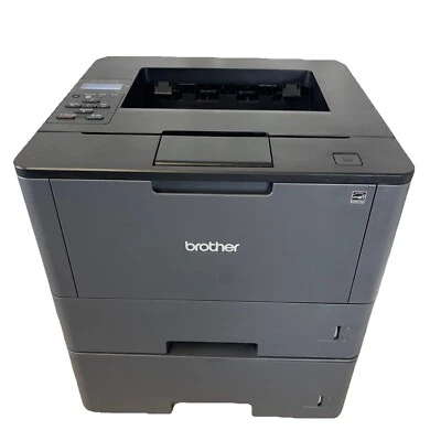 Brother HL-L5100DN Duplex Mono Laser Printer + LT-6500 Extra Paper Tray + Toner - Image 1 of 4