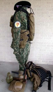 Stargate RUSSIAN Marine Uniform Costume Cosplay Beret Knife & Gear Field Pack - Picture 1 of 14