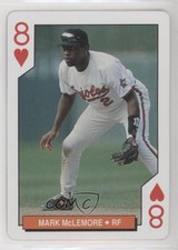 1994 US Playing Card Bicycle Baltimore Orioles Box Set Mark McLemore #8H