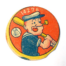Popeye 1950's Vintage Rare card menko old  japanese baseball