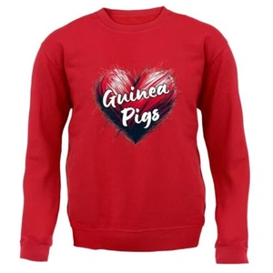 Love Heart Guinea Pigs - Kids Hoodie / Sweater - Guineas Pig Guineapig Love Pet - Picture 1 of 20