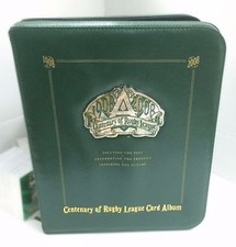 OFFICIAL NRL TRADING CARD ALBUM--2008 SELECT NRL CENTENARY ALBUM