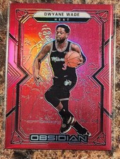 2021-22 Panini Obsidian DWYANE WADE Electric Etch Red Flood #140