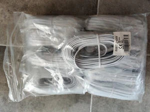 PACK DE 10 BT vers RJ11 Téléphone Modem Câble Plomb Fax Routeur Téléphone Sky Box - Photo 1/5