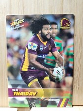 SAM THAIDAY🏆2008 Select NRL Champions #13 BRONCOS CARD🏆