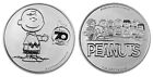 Peanuts 2020 Charlie Brown 1 Oz Silver Round 70Th Anniversary Coin Argento Oncia