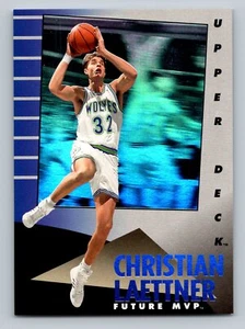 1992 Upper Deck MVP Holograms #32 Christian Laettner   Minnesota Timberwolves - Picture 1 of 2