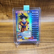 Dragon Ball Z CCG TCG Goku, The Mighty SJ1 HOLO FOIL LIMITED Promo Dbz Card 2003