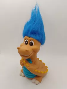 Tyrano Dinosaurier Troll 6" x 3 1/2" Trendmasters Puppe Vintage Sammlerstück 80er/90 - Bild 1 von 4