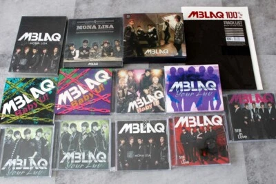 SET x13 MBLAQ Japan Korea CD Baby U your Luv MONA LISA Style 3D NO PHOTOCARD Foto 1 de 4
