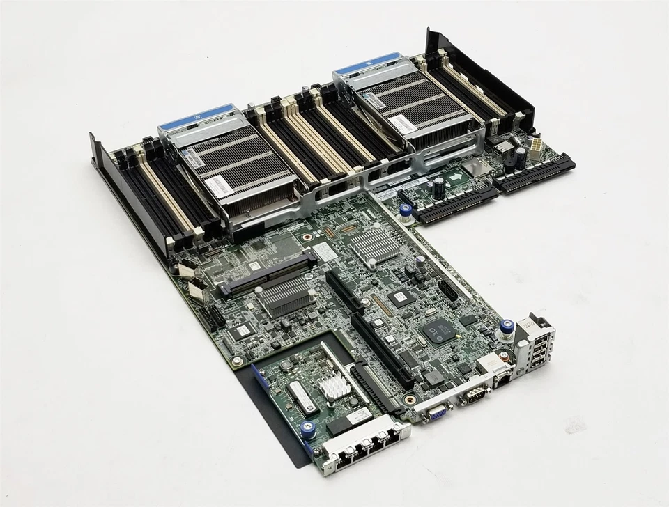 HP Proliant DL360p Gen8 Motherboard 718781-001 622259-002 2*E5-2637 CPU + 331FLR - Image 1 of 4