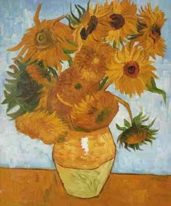 Van Gogh - Sonnenblumen - Keilrahmenbild auf Leinwand - Bild 1 von 1