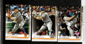 (3) PETE ALONSO 2019 Topps Update Lot #US198, US47, US262 New York Mets - Picture 1 of 2