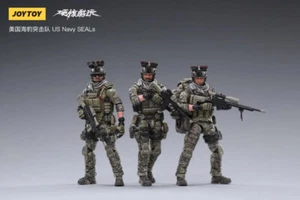 Original JOYTOY 1/18 Series US Navy SEALs Three Soldier Action Figure - Picture 1 of 12
