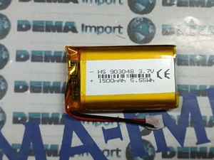 batterie a litio di polimeri 3.7 v dispositivi elettrici misura 1500 mAh 903048 - Foto 1 di 2