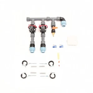 2er-Ventilverteiler mit Hunter PGV mit Durchflussregulierung und Druckluftanschl - Bild 1 von 3