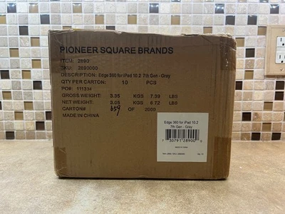 10 Pack Brenthaven EDGE 360 GRAY Protective Cases for iPad 10.2 9G/8G/7G - Image 1 of 4