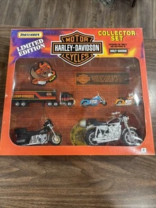 Vintage Matchbox Harley-Davidson Motorcycles Collector Set - Picture 1 of 3