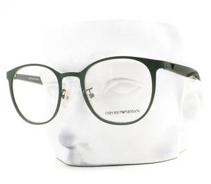 Emporio Armani Eyeglasses EA 1148 3017 Glasses Matte Green Metal 50mm No Case - Picture 1 of 5