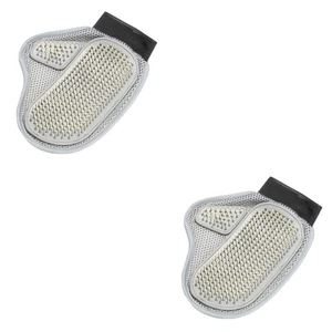 2 Pack Pet Bath Gloves Cleaning Deshedding Grooming Tool Massage - Picture 1 of 11
