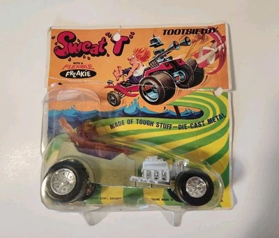 Rare! 1971 Tootsietoy "Sweat T" with a Flexible "Freakie" 1/32 Carded! 2950 - Image 1 of 4