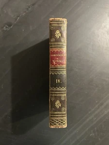 1824 The Works of Samuel Johnson Volume 4 LEDER - Bild 1 von 7