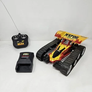 Vintage TYCO R/C Nitro Dozer TMH Flexpak Tractor Race Car TESTED WOKS 27 MHz - Picture 1 of 11