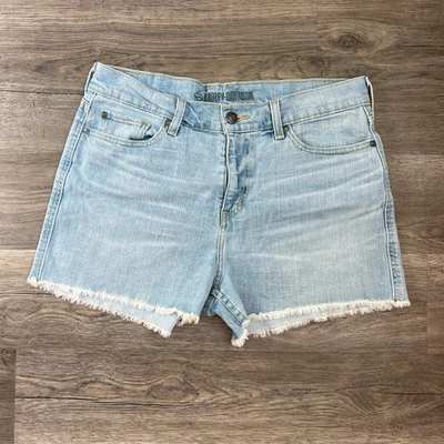 Женские джинсовые шорты Harley Davidson размер 30 легкие вареные байкерские шорты с высокой талией - Изображение 1 из 4