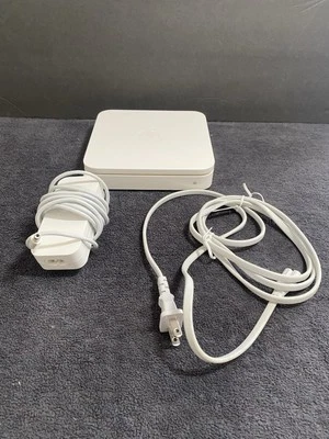 Apple Wireless A1143 AirPort Express Wi-Fi Router Base Station Extreme - Image 1 of 4