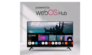 iDOME 43 Inch Smart WebOS TV WiFi Freeview 2K FHD Frameless 3 HDMI 2USB 220V UK - Picture 1 of 4