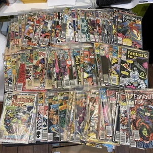 KONVOLUT 120+ FANTASTISCHE VIER COMICS 1970-1990 Marvel Comics - Bild 1 von 8