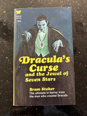 Dracula's Curse/Jewel of Seven Stars-pbk-Bram Stoker-1968-Tower-1st print-VG+ - image 1 of 4