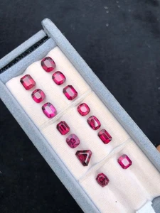 18.55 Carat Custom Cut Pinkish red Color Garnet lot from Tanzania for Jewellery - Picture 1 of 8