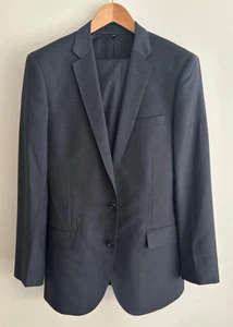 $1200 J.CREW Classic Ludlow Navy Wool Suit 38-40 Long, Pants 34x32 - Picture 1 of 15