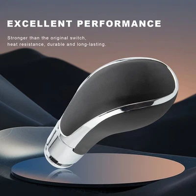 Gear Shifter Knob for Verano 2012 2017 Vauxhall Opel Insignia Leather Handle Foto 1 de 4