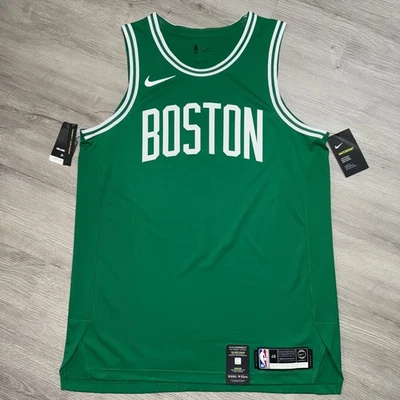 Boston Celtics Nike Authentic Jersey 48 +2 Large Blank NBA - Image 1 of 4