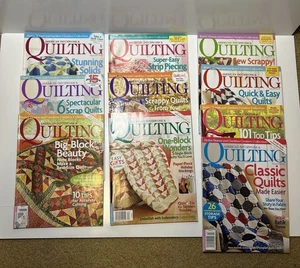 American Patchwork Quilting magazine lot of 10, year 2008 & 2009 - Bild 1 von 4