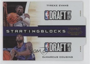 2010-11 Playoff Contenders Patches Gold Die-Cut /99 Tyreke Evans #1 Rookie RC