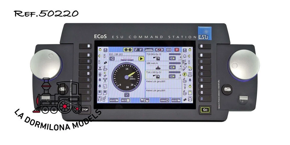 ESU 50220 Central DIGITAL ECoS 2.5, 6A, Pantalla 7" Táctil Capacitiva, MM/DCC/SX - Photo 1/1
